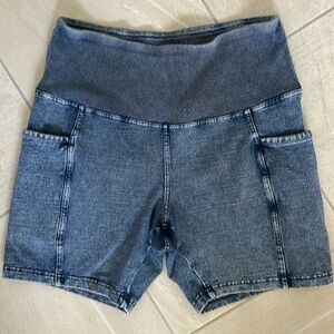 Free people bike shorts